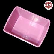 กล่องพลาสติกล้อเลื่อน 43 x 59 x 33.5 ตรา SN No.736