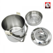 หม้อหิ้วสแตนเลส 10 ซม. Auto Lock ตราหัวม้าลาย