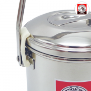 หม้อหิ้วสแตนเลส 10 ซม. Auto Lock ตราหัวม้าลาย