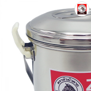 หม้อหิ้วสแตนเลส 12 ซม. Auto Lock ตราหัวม้าลาย