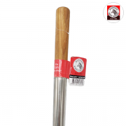 กระบวยสแตนเลส 5 นิ้ว ด้ามไม้สัก ตราหัวม้าลาย