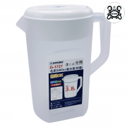 เหยือกพลาสติก 3.8 ลิตร สีขาว ตรา KEYWAY No.G-1727 0