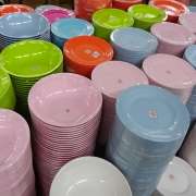 ชามปากบานเมลามีน 9 นิ้ว ตรา BASIC (แพ็ค 1 โหล)